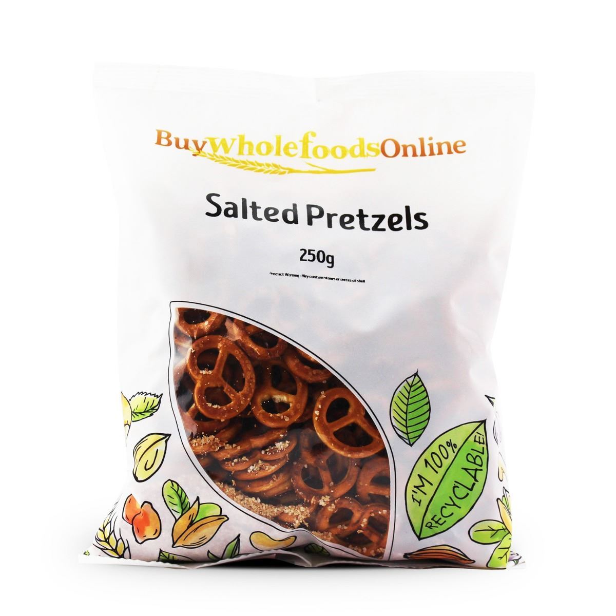 Salted Pretzels 250g | BWFO | Free UK Mainland P&P