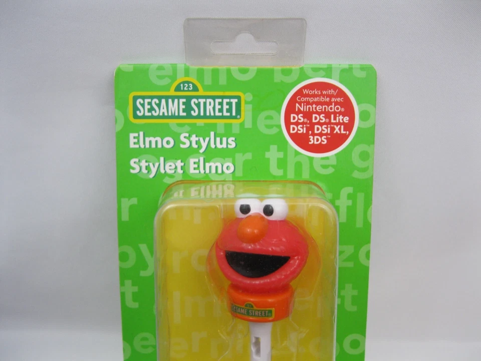 Elmo Stylus Sesame Street Video Game DS Lite 3DS DSi XL Dream Gear New Sealed — 第 2/4 张图片