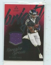 MARQUISE BROWN 2020 PANINI LUMINANCE FOOTBALL BRIGHT BEGINNINGS JERSEY RELIC 