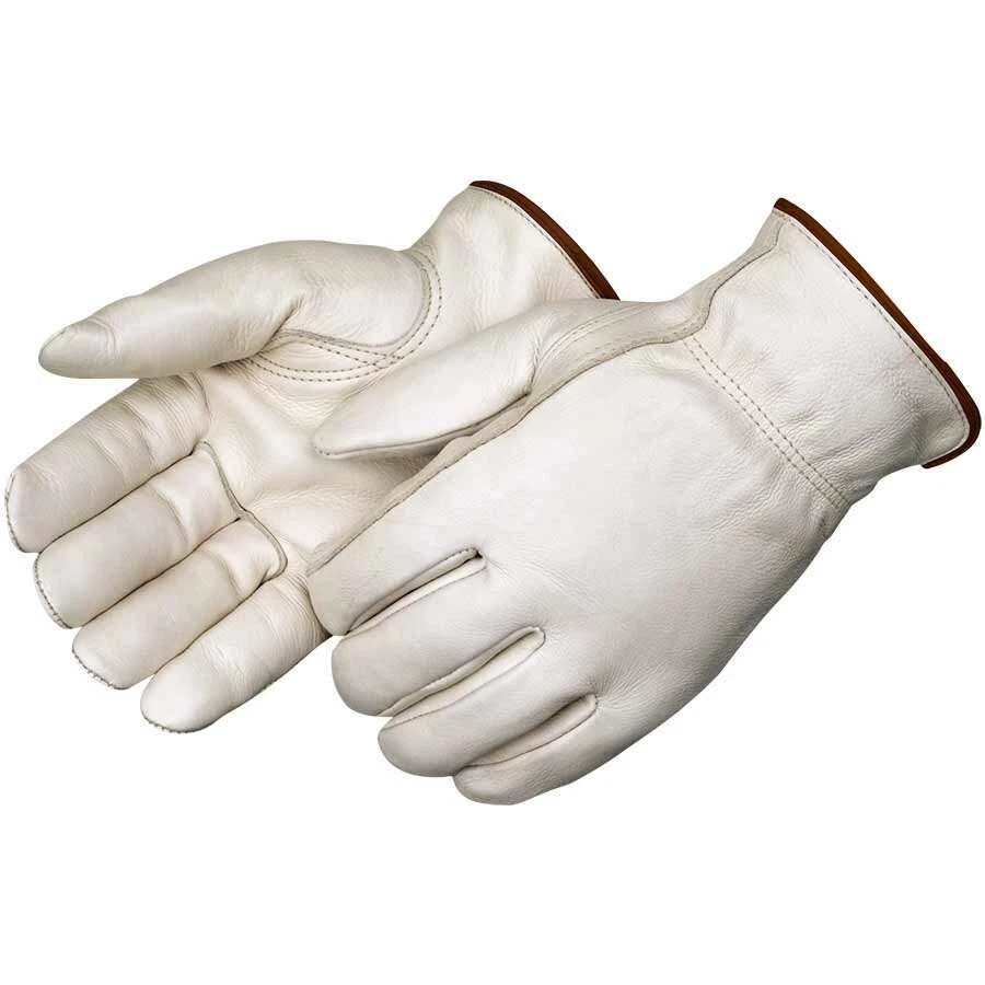 12 PR. Cold Weather Leather Warm Winter Thermal Insulated PPE Safety WORK GLOVES