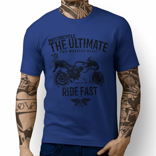 Camiseta JL Ultimate Illustration For A Ducati 1098S para Fanático de Motocicleta - Imagen 20 de 24