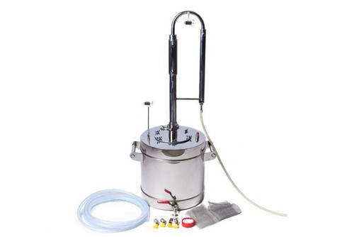 Destillieranlage mit Schnellkochtopf für Hydrolaten und Ölen INDUKTION HANDMADE
