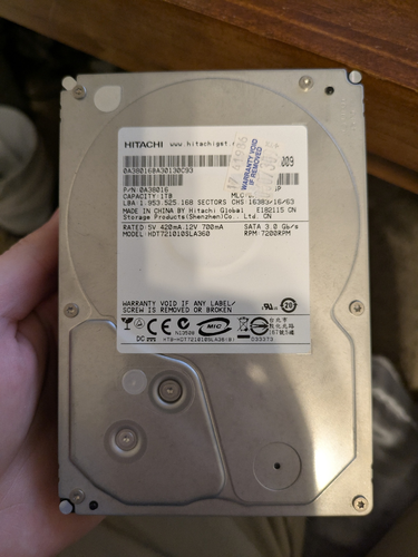 PCB pour disque dur 3,5″ SATA 1TB Hitachi HDT721010SLA360, carte