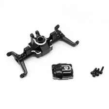 Powerhobby Aluminum Front Axle FMS FCX24 Black