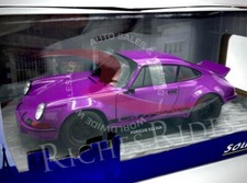 Solido 1:18 Scale Diecast Model Car - Porsche 911 RSR - 1973 - Purple SF
