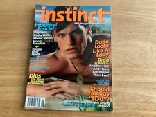 INSTINCT GAY MAGAZINE JUNE 2004 FREE SHIPPING