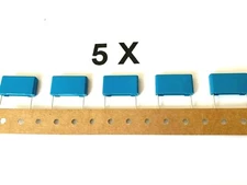 2.2uF, 100V-, 63V~, 5%, +125°, RM=22.5, EPCOS/TDK, B32523Q1225J189, 5 Pack