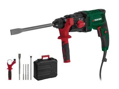 PARKSIDE Bohr- und Meißelhammer 800 Watt  Schlagbohren  mit Koffer