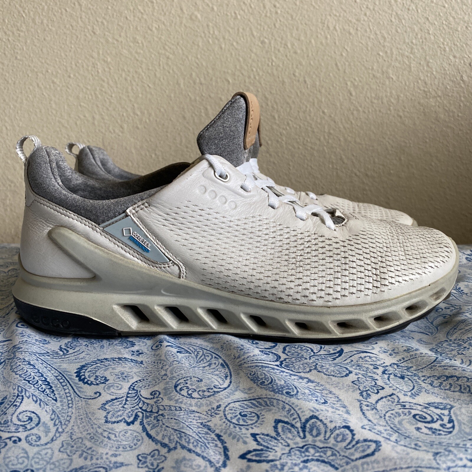 ECCO Biom Cool Pro Golf Shoes Men's Size 9(43 EU) GTX Gore-Tex Grey | eBay