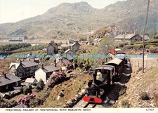 D074284 Ffestiniog Railway at Tanygrisiau With Moelwyn Bach. Judges. C. 7107. 19