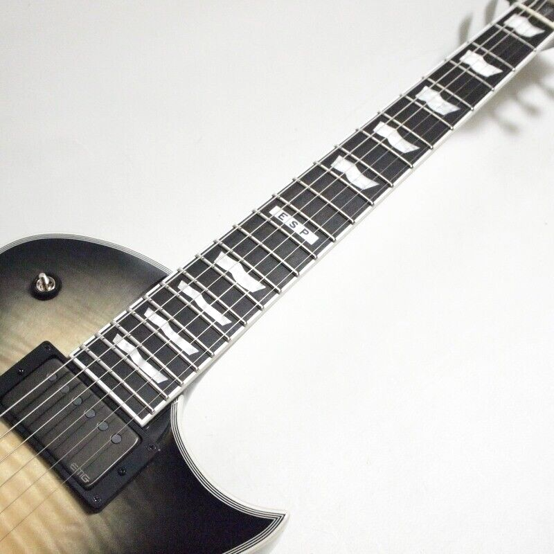 E-II EC FM FT EMG Black Natural Burst Electric Guitar From Japan