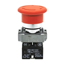 Emergency Stop Rotary Switch For XB2BS544C ZB2-BE102C 2NC