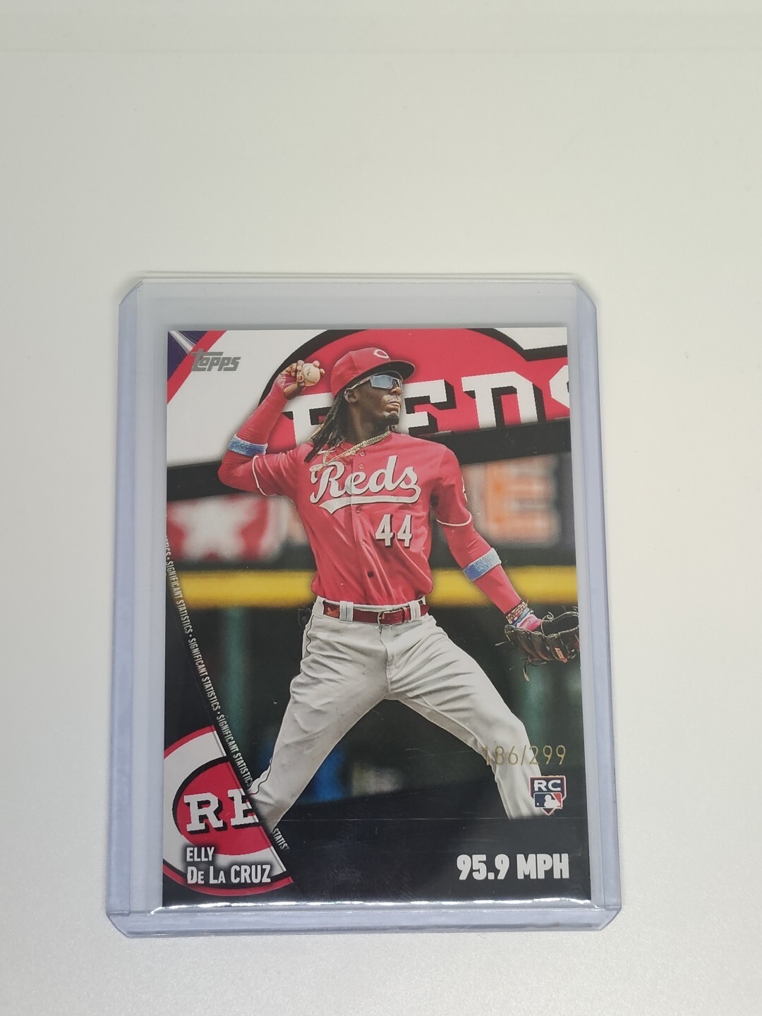 2024 Topps Series 2 Elly De La Cruz Significant Statistics SS-20 Black  /299