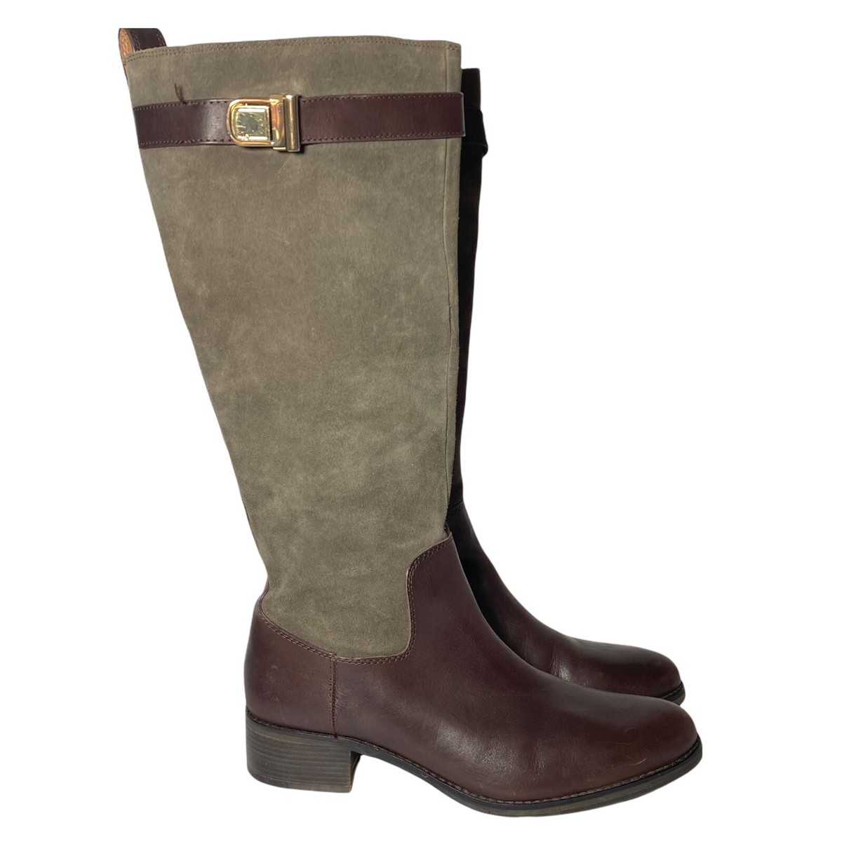 Louise et Cie Womens Yvon Casual Burnt Oak Suede Leather  display picture 3