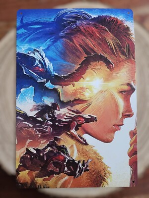   Blechschild Metallschild Tin Sign Gaming Horizon Zero Dawn Aloy