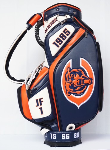 Chicago Bears Golf Bag - Customized with your name/initials, colors and logos - Picture 7 of 7