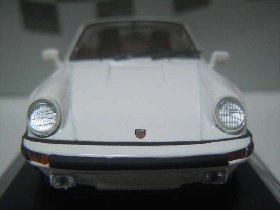 S 1/43 AUTO hebdo custom made PMA Porsche 911 Turbo 930 Turbo 77 (White