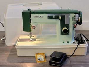 portable sewing machine with case