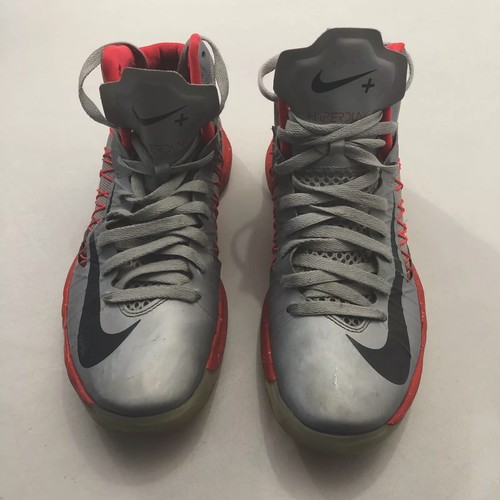nike hyperdunk  2012 basketball sport hd12 silver red 524948-002