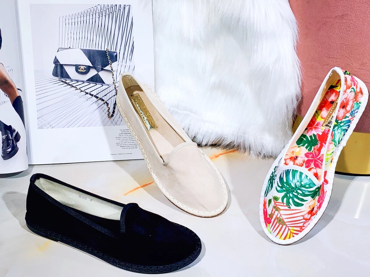 Summer canvas shoes ladies hotsell
