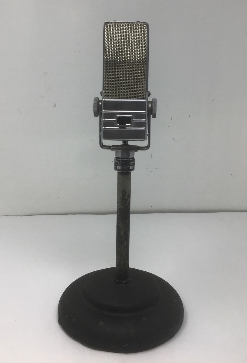 1950s USA製 ELECTRO-VOICE 926モデル マイクスタンド Vintage 1940's Electro Voice V1 Ribbon Microphone w/ Stand Works