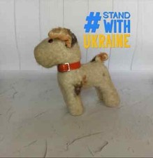 Steiff Dog Foxy Antique toy Vintage dog 1960 Vintage Rare ollectible Vintage