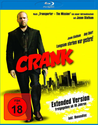 CRANK (Extended Version inkl. Bonusdisc) [Blu-Ray] NEU & OVP!
