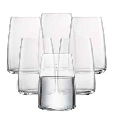 Enjoy Elegant Daily Drinking - Zwiesel Glas Sensa 6pc Tumbler Set