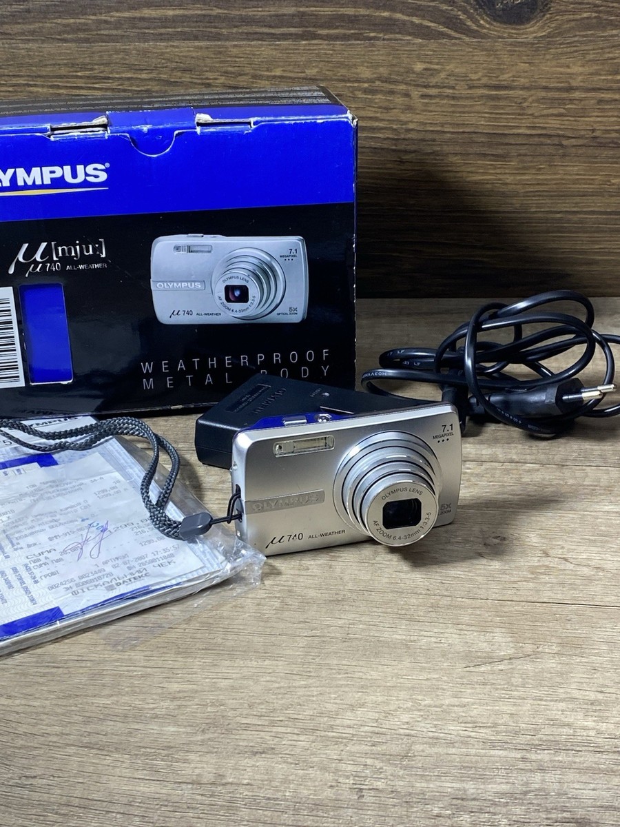 Olympus µ [mju:] (Stylus US) 740 7.1MP 5x Opt. Zoom TESTED & FULLY