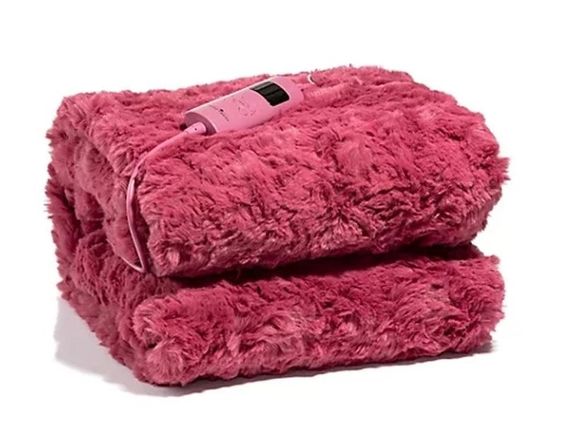 Mont Shalet QVC Heizdecke kuschelig warm FarbePink - Bild 4 von 4