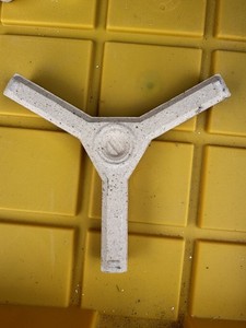 Large 5.5 inch Kiln Stilt ceramics, 5 point