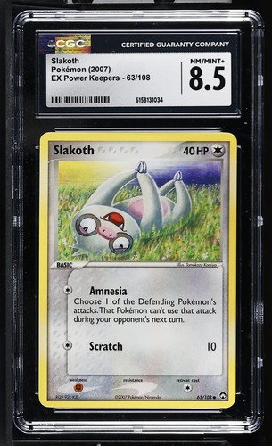 Slakoth graded CGC 8.5 for sale on eBay