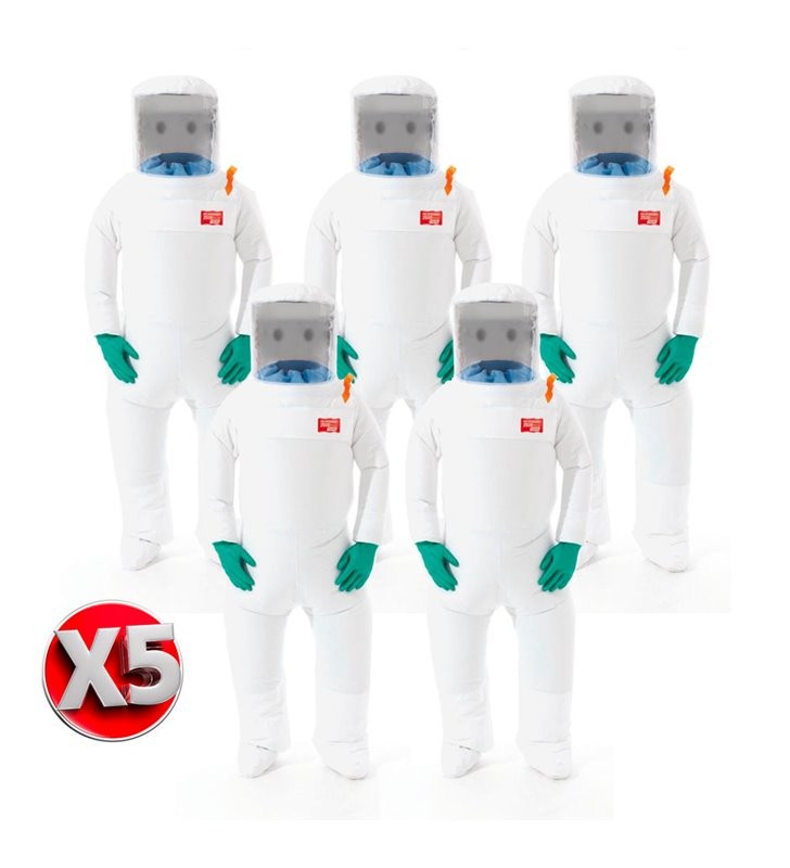 Combinaison MICROGARD 2500 PLUS protection chimique type 4 5 lot