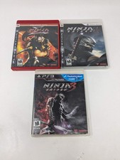 Lot of 3 Sony PS3 Games Ninja Gaiden Sigma Greatest Hits Sigma 2 & Ninja Gaiden