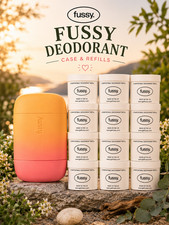 Fussy Deodorant Refills / CASE Mix & Match Choose Your Scent Compostable Refill