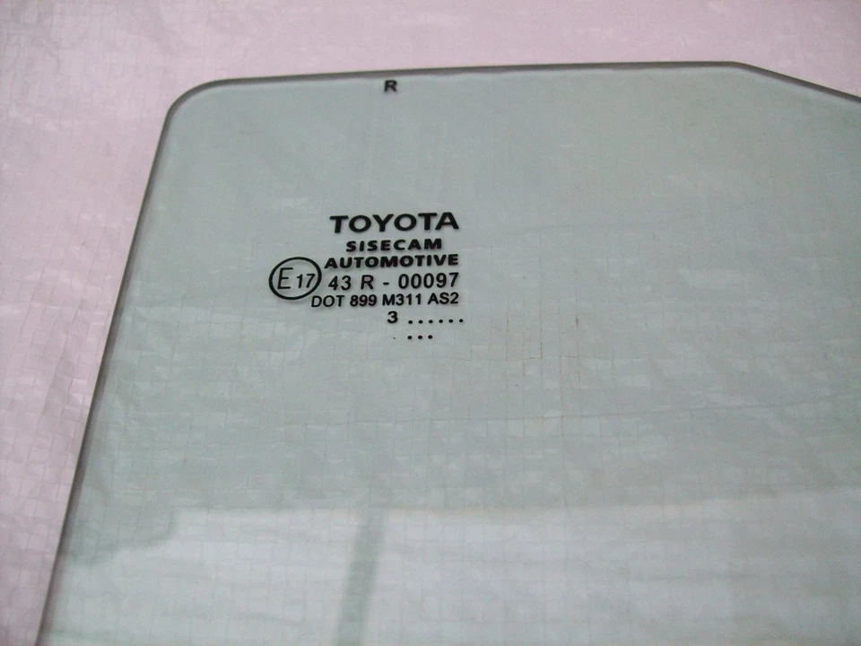 Toyota CHR C-HR Door Quarter Glass Rear Right Green Tint 68124F4011 2016 onward - Image 4 of 4