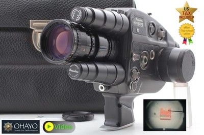 CLA'd [Lens MINT] Beaulieu 4008 ZM II Super 8 Camera Angenieux 8-64mm f1.9 JAPAN