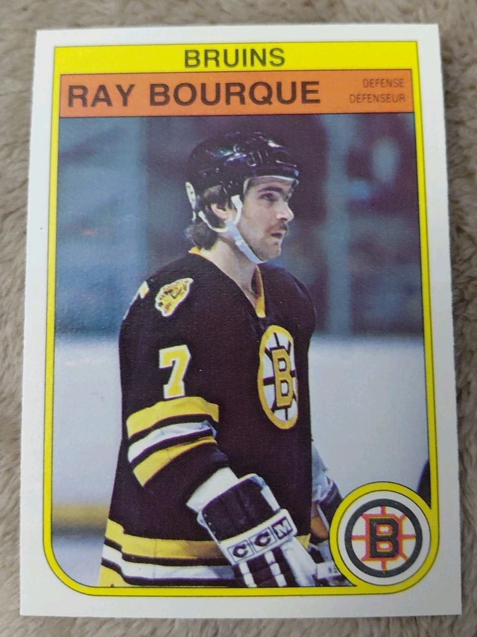 Ray Bourque 1982-83 O-Pee-Chee #7