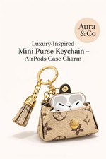 For Apple AirPods Pro 3 2 4 Luxury Leather Flower Shockproof Earphone Case Cover