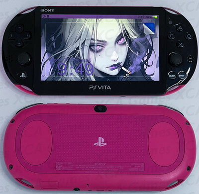 Ps Vita 2000 128GB Set (Case, Charger, Shell, Screen Protectors) USA SELLER