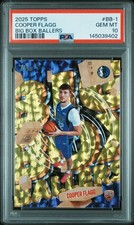 2025 Topps Cooper Flagg Rookie Big Box Ballers #BB1 PSA 10