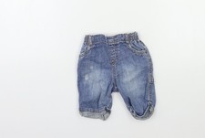 Baby UK Size Newborn NEXT  Track Pants Blue Jeans