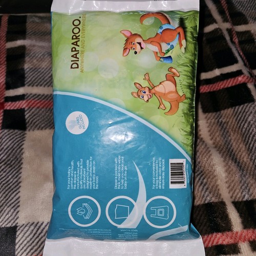 DiapaRoo kit pannolini freschi da viaggio 1 set misura 1 da 9 a 17 libbre - Foto 2 di 2