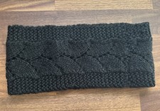 Plain Braided Winter Knit Headband Earwarmer acrylic handmade headwrap NWOT