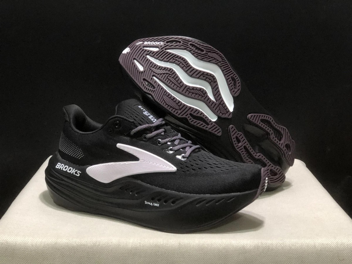 Size 8.5 - Brooks Glycerin Max Black Orchid Ice Grey W for sale