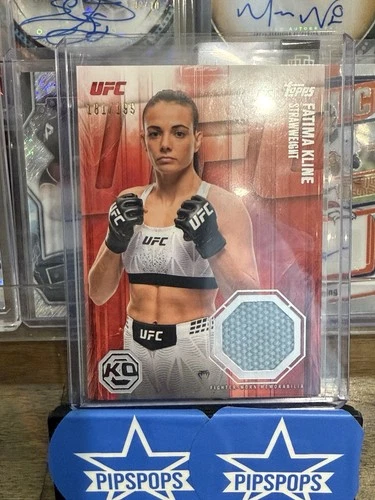2026 Topps Knockout UFC RC Fatima Kline Knockout Relics /199 LNK