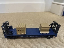 LIONEL 26369 Alaska Railroad Bulkhead Flat Car