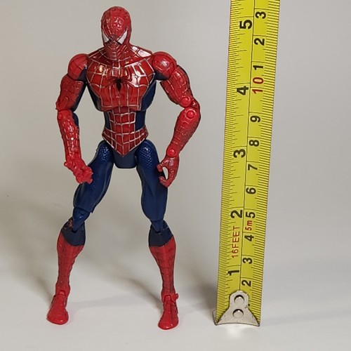 Hasbro 2007 Marvel Spider-Man - Figura de acción posable de 5" - Superhéroe articulado - Imagen 13 de 13