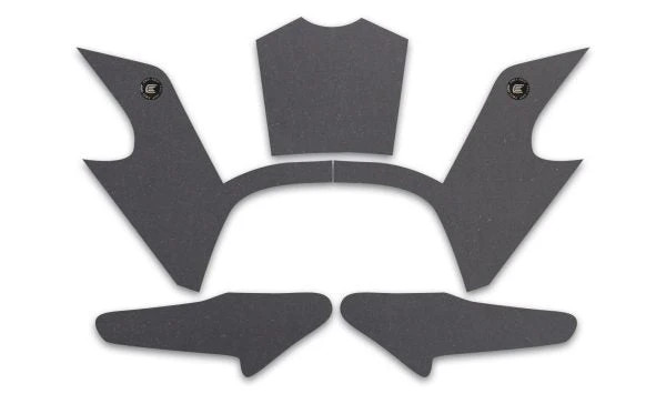 Eazi-Grip Wrap Around Tank Grip | Silicone - Charcoal | Honda CB 500 X 2019>2024