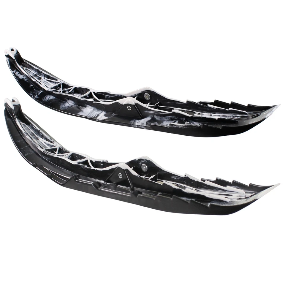 Ski-Doo Composite Pilot 6.9 LH/RH Negro/Blanco PAR Nuevo REV-XP XR Mountain Sport Foto 3 de 4